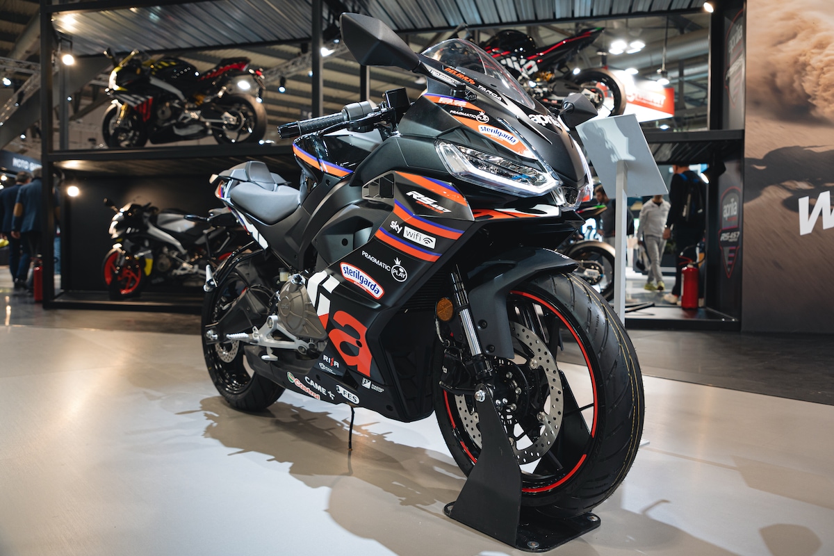 Aprilia a EICMA 2025: debuttano il nuovo SR GT 400 e la RS 457 GP Replica