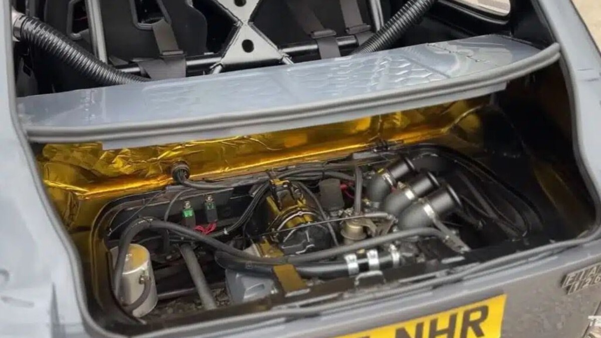 Fiat 126 con motore BMW K 75: LE FOTO