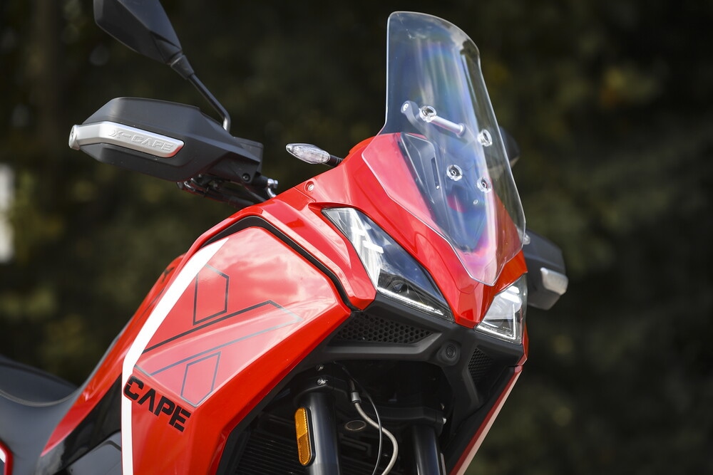 Moto Morini X-Cape 700: le foto della "Comparativa crossover cinesi"