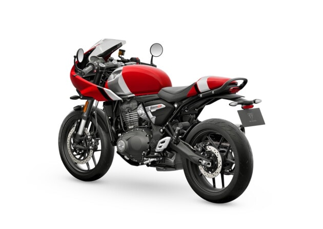 Triumph Thruxton 400: le foto della novità per patente A2