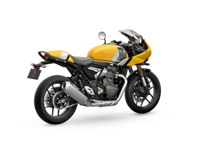 Triumph Thruxton 400: le foto della novità per patente A2