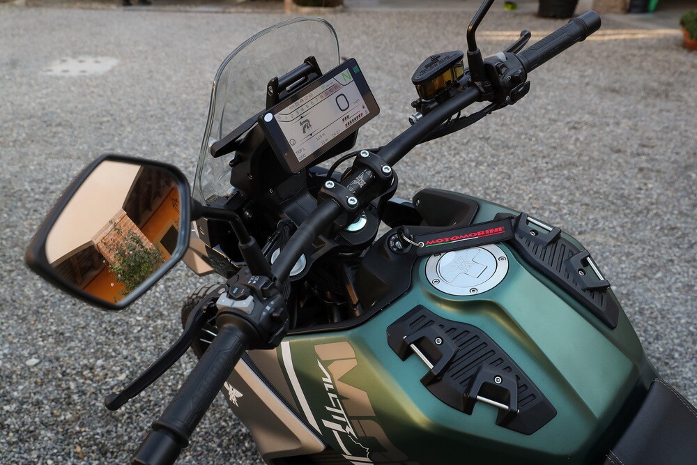 Moto Morini Alltrhike: focus sui dettagli | FOTO