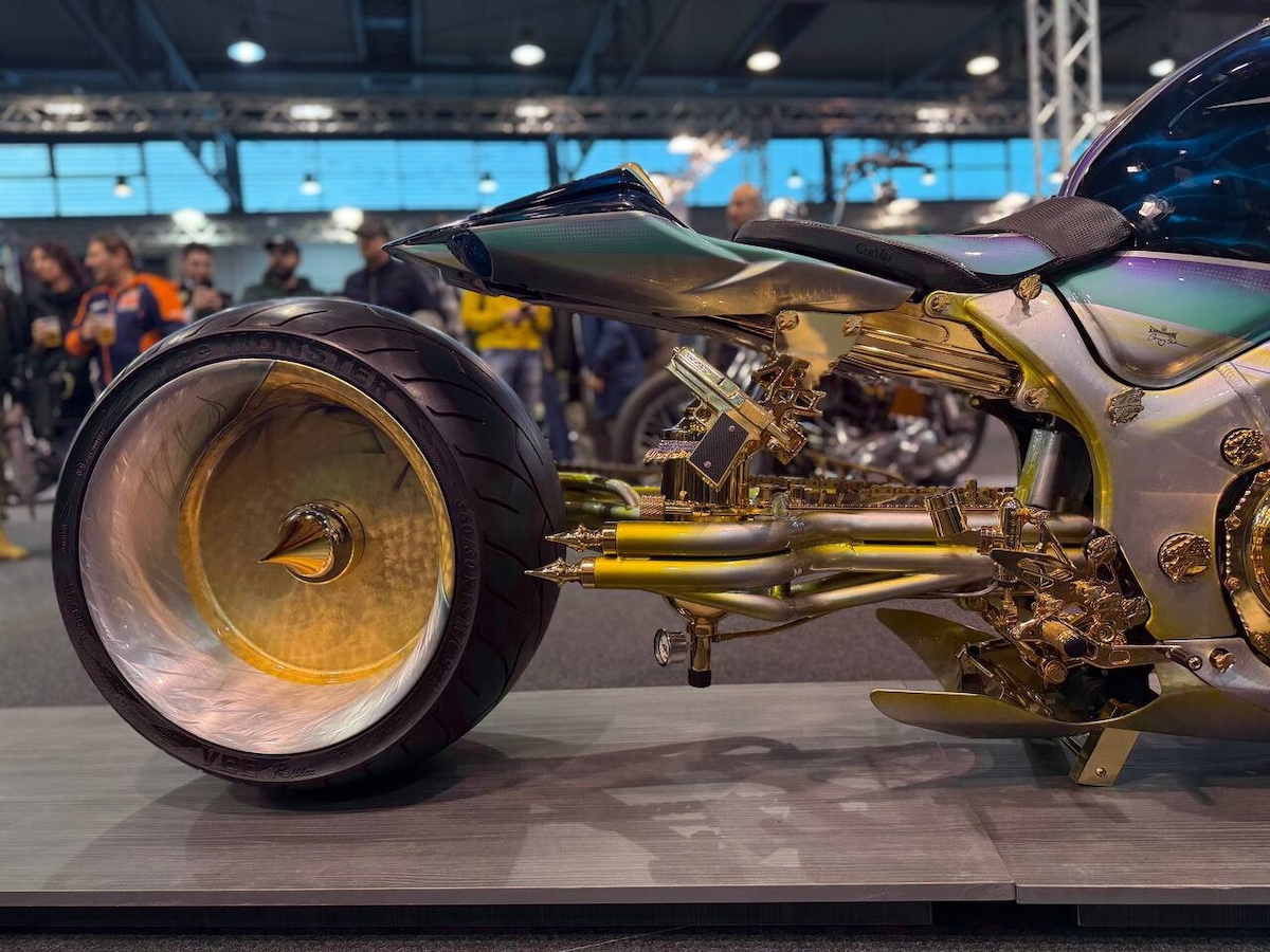 Più oro che benzina: ecco la Suzuki Hayabusa da 500.000 euro