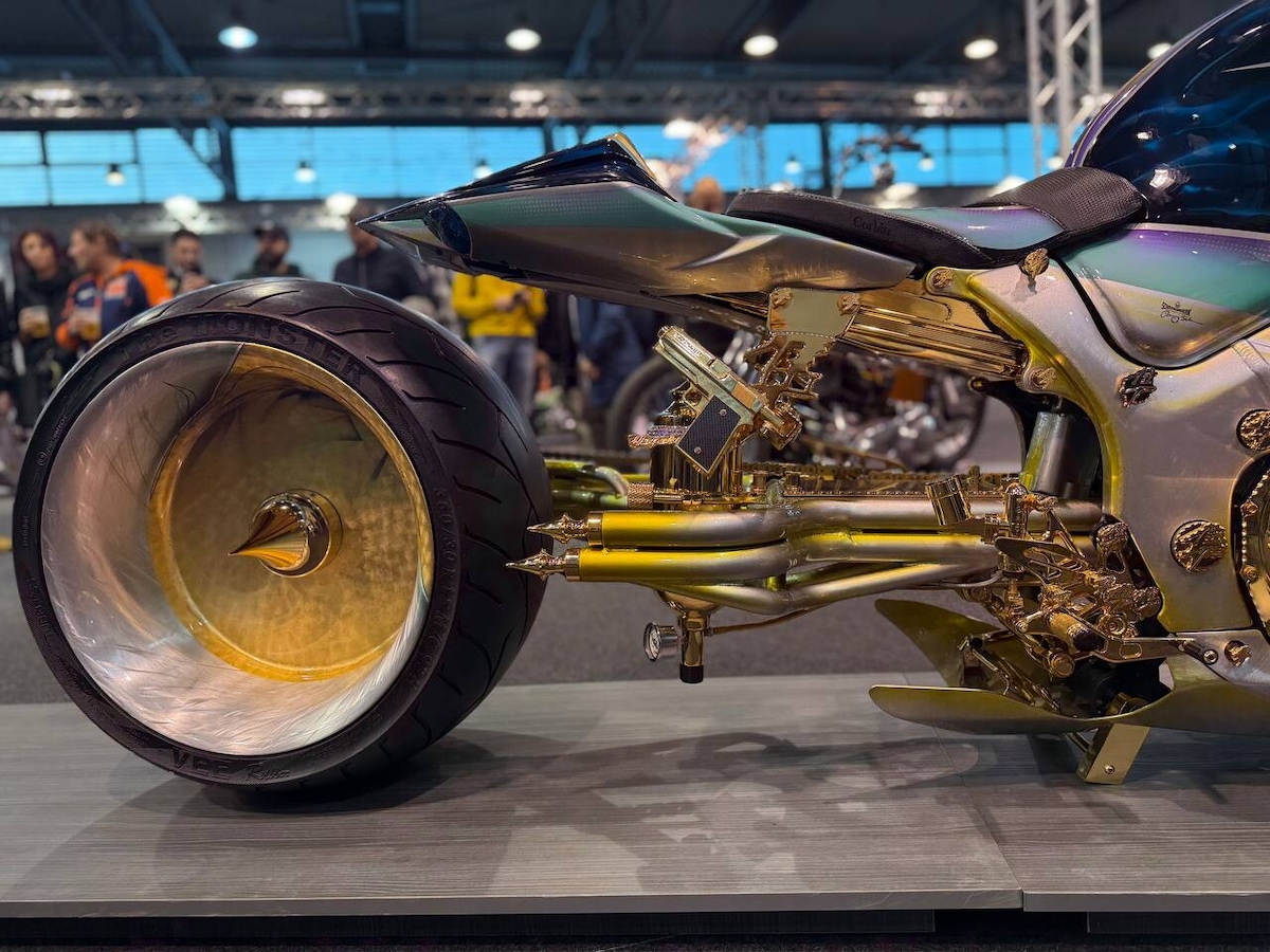 Più oro che benzina: ecco la Suzuki Hayabusa da 500.000 euro