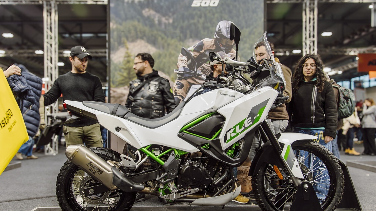Kawasaki a Motor Bike Expo con la nuova KLE 500