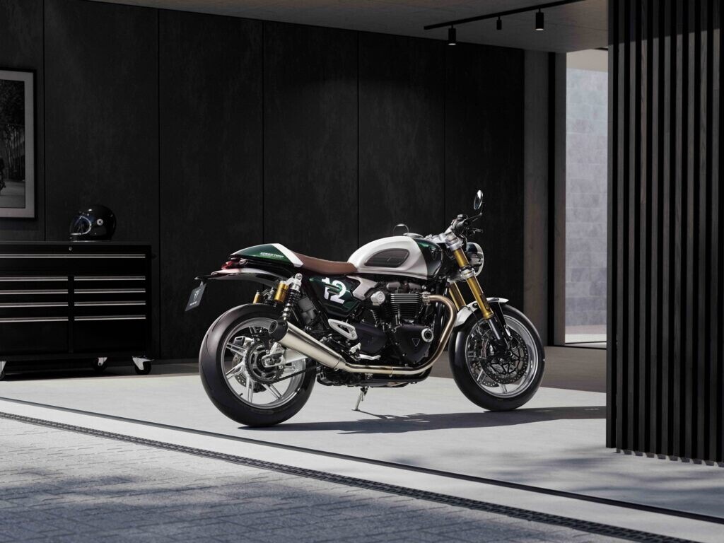 Le foto della nuova Triumph Speed Twin 1200 Café Racer Edition: stile café racer 