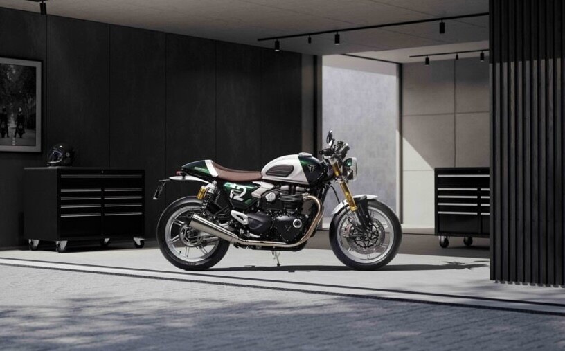 Le foto della nuova Triumph Speed Twin 1200 Café Racer Edition: stile café racer 