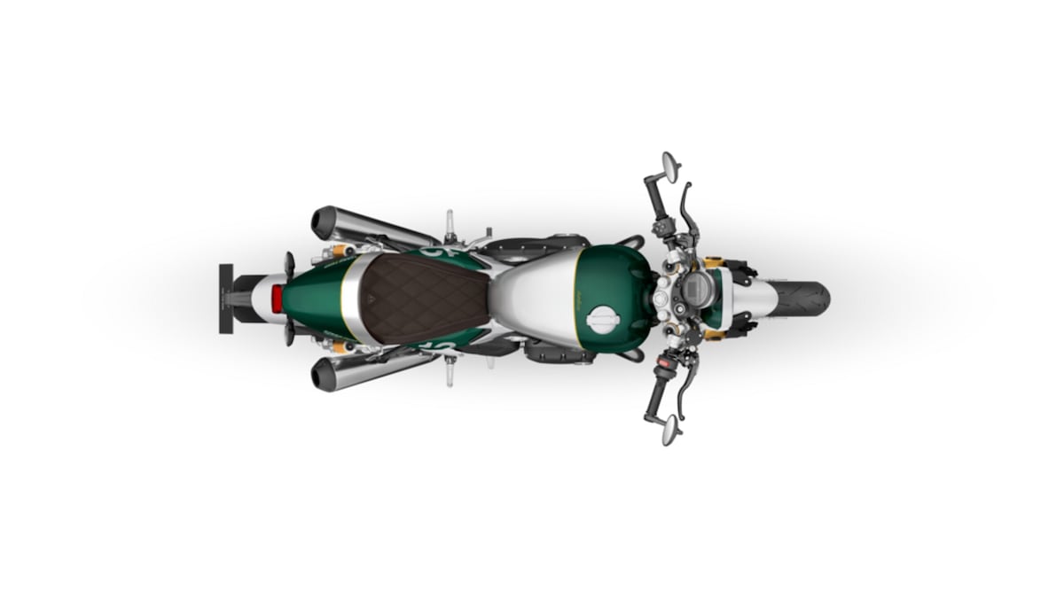 Le foto della nuova Triumph Speed Twin 1200 Café Racer Edition: stile café racer 