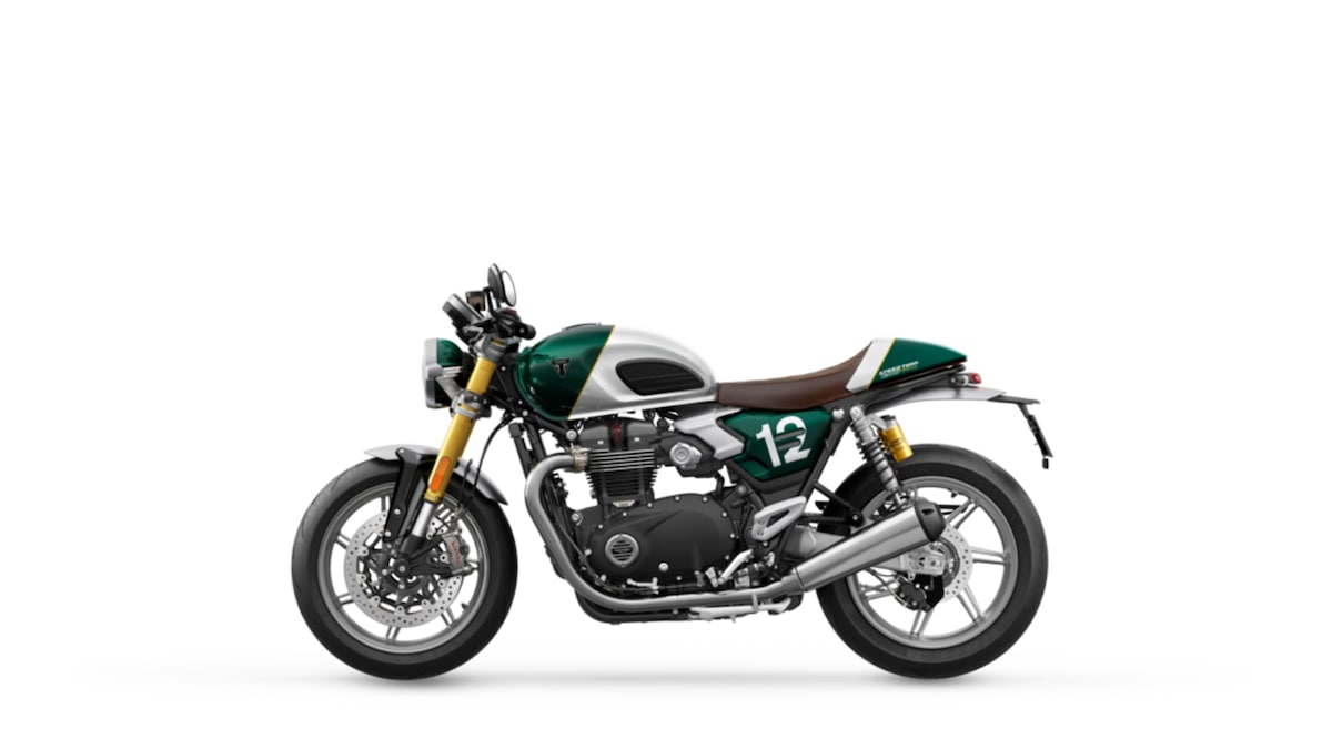 Le foto della nuova Triumph Speed Twin 1200 Café Racer Edition: stile café racer 