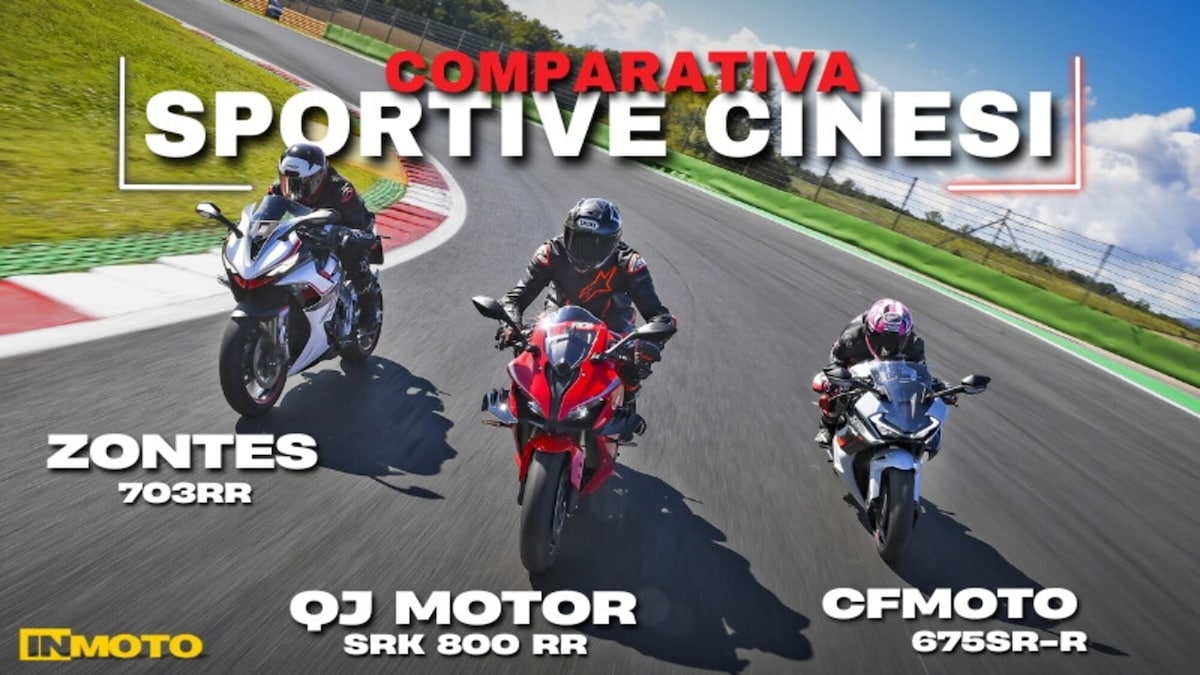 Comparativa Supersport cinesi: CFMOTO 675 SR-R Vs QJ Motor SRK 800 RR Vs Zontes 703RR