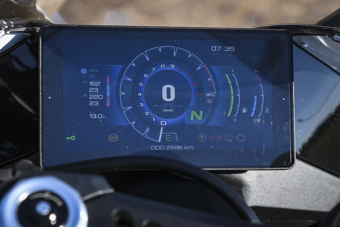 Zontes 703 RR : le foto della comparativa delle sportive cinesi