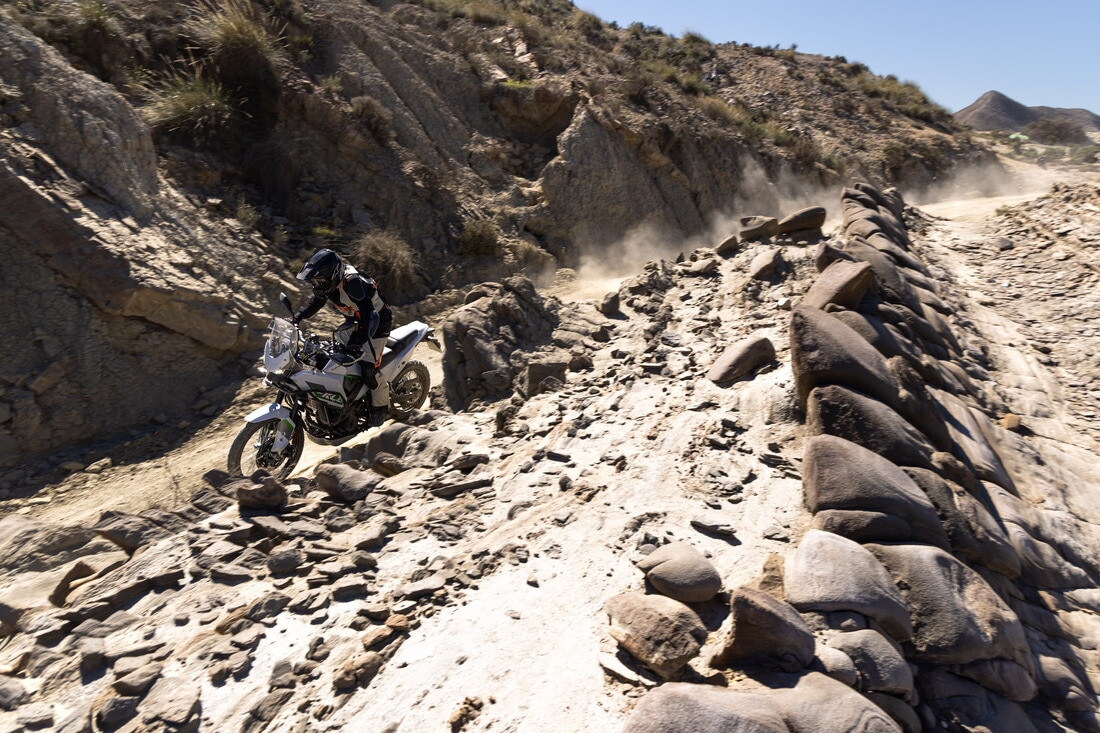 Kawasaki KLE500: le foto del test