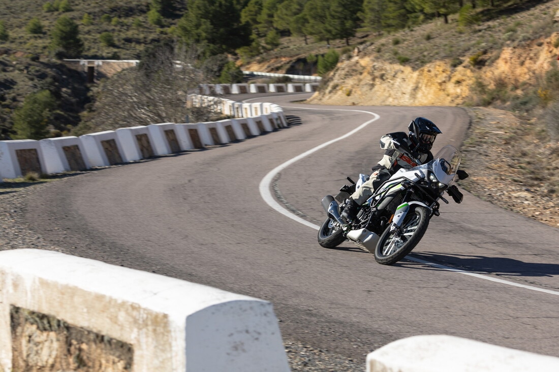 Kawasaki KLE500: le foto del test