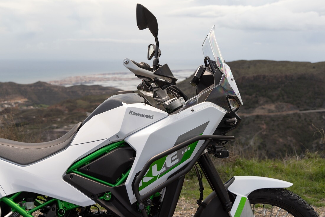 Kawasaki KLE500: le foto del test