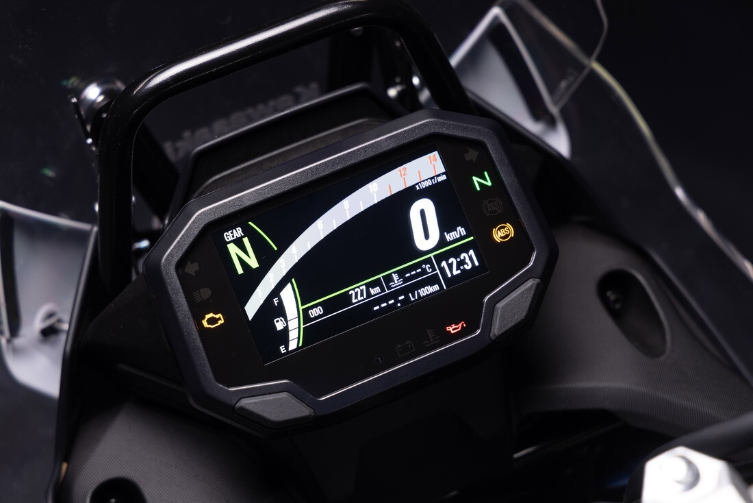 Kawasaki KLE500: le foto del test