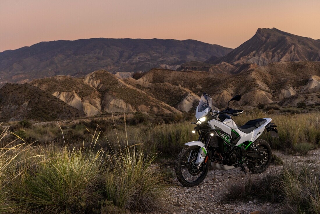 Kawasaki KLE500: le foto del test
