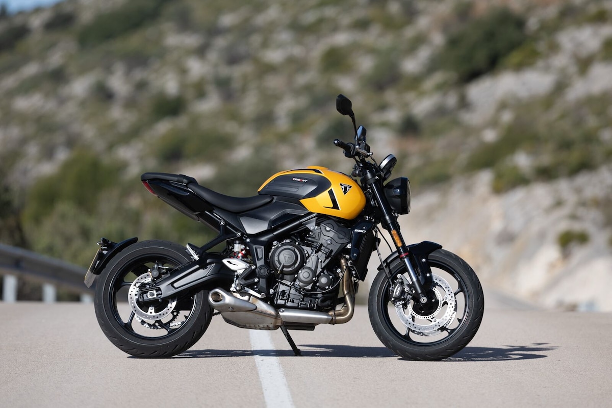Triumph Trident 660 2026: LE FOTO DELLA PROVA