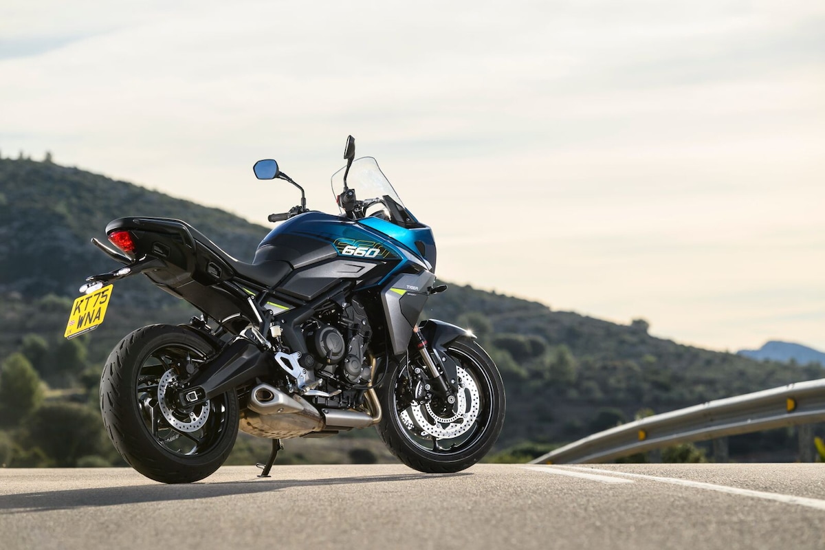 Triumph Tiger Sport 660 2026, le foto della prova