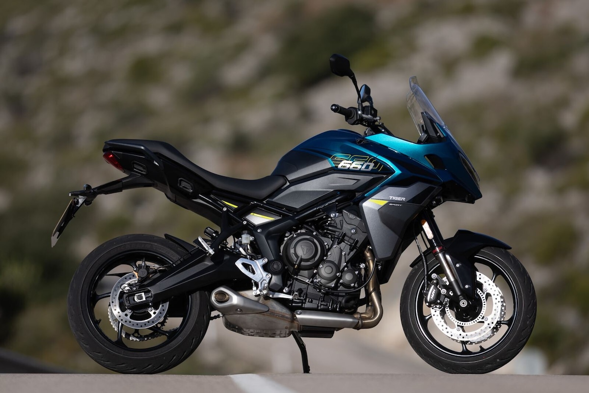 Triumph Tiger Sport 660 2026, le foto della prova