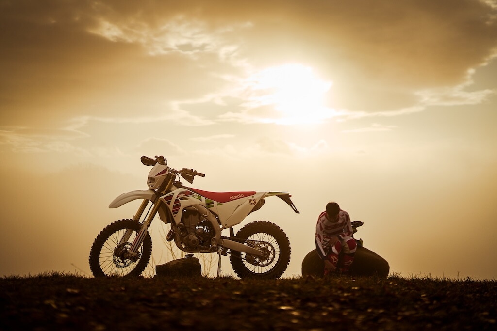 Bimota BX450: le foto della prima enduro racing della Casa riminese