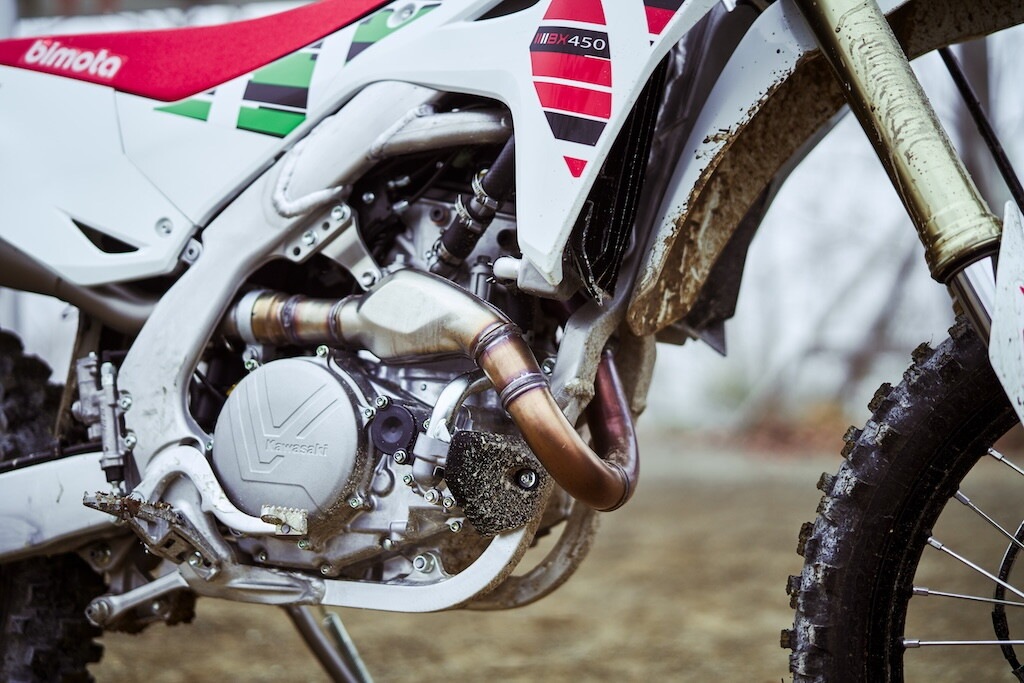 Bimota BX450: le foto della prima enduro racing della Casa riminese