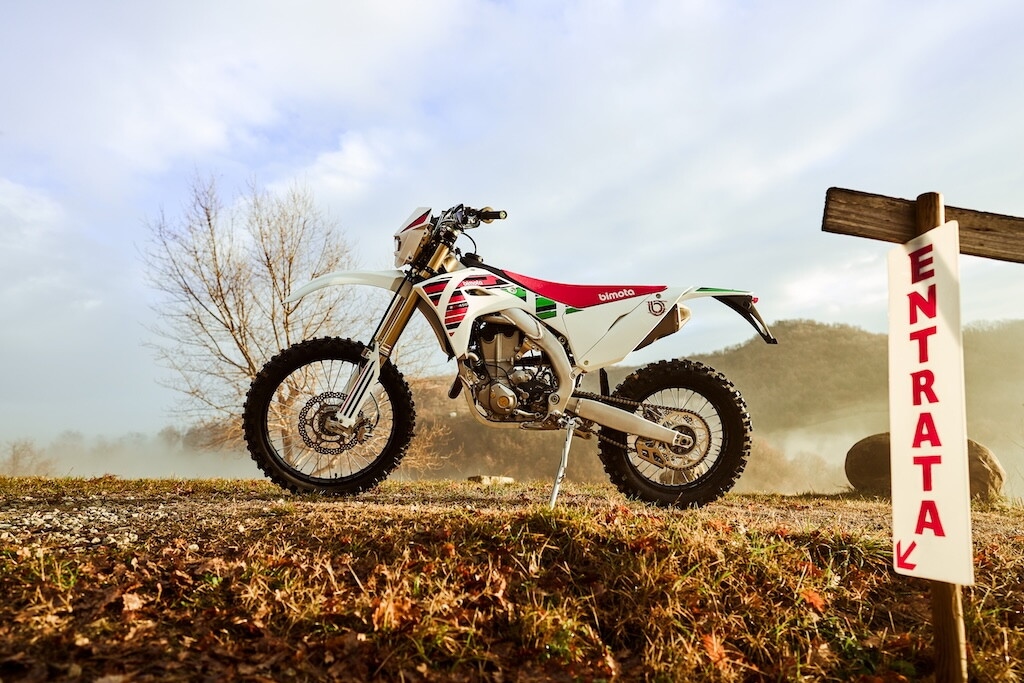Bimota BX450: le foto della prima enduro racing della Casa riminese