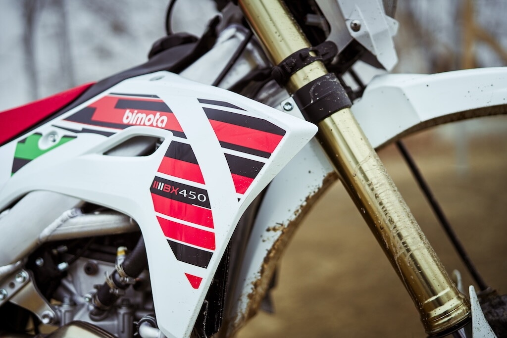 Bimota BX450: le foto della prima enduro racing della Casa riminese