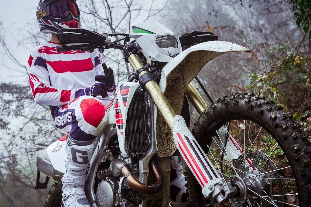 Bimota BX450: le foto della prima enduro racing della Casa riminese