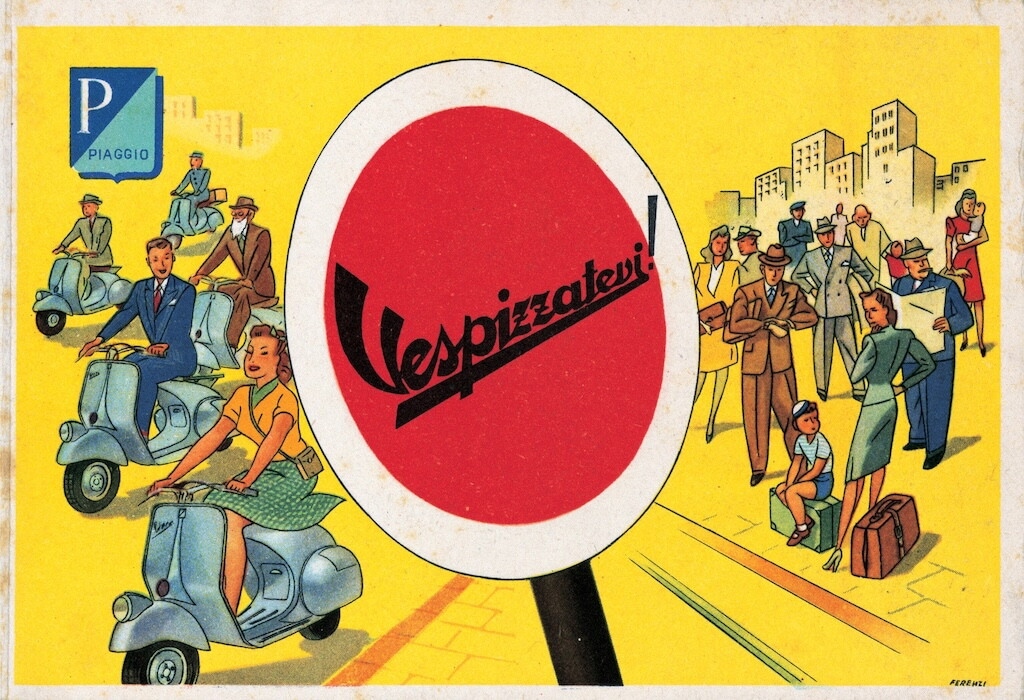 Vespa 80 anni: uomini, fabbrica e sogni in movimento. Le foto storiche