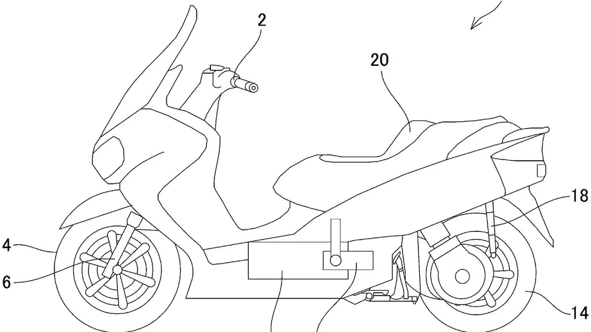 Toyota brevetta lo scooter a idrogeno con cartucce sostituibili