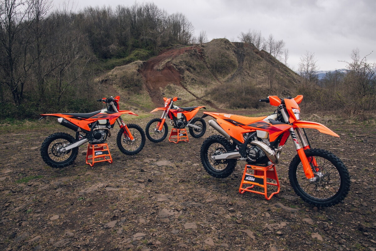 KTM EXC ed EXC-F 2027: tutte le foto della nuova gamma Enduro