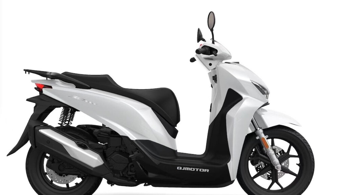QJMotor SQ 350: le foto del nuovo scooter a ruote alte