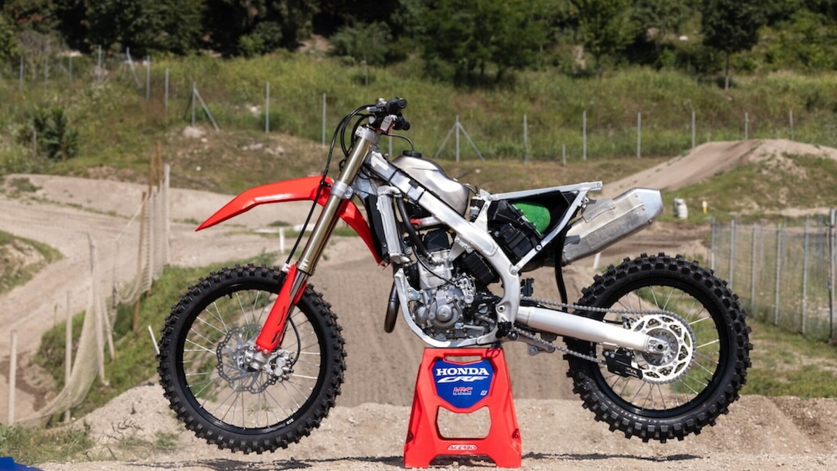 Honda CRF450R my2027: le foto della prova