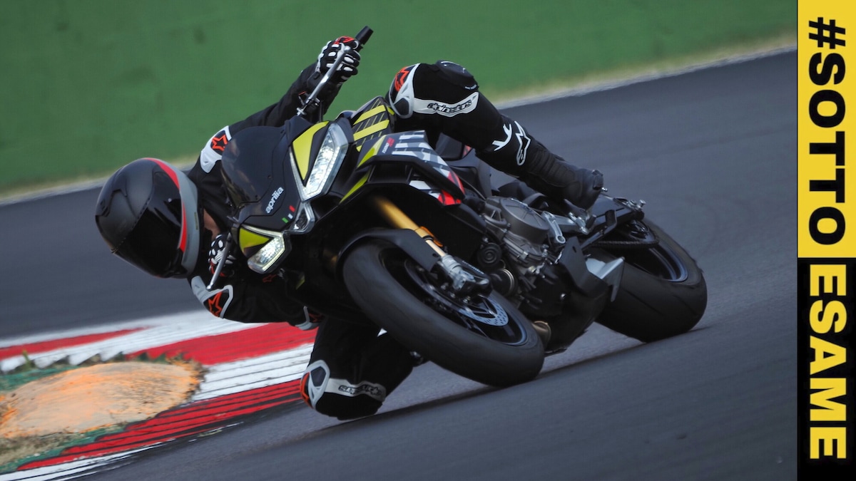 Test Aprilia Tuono 660 Factory: i voti (in pista) del #Sottoesame