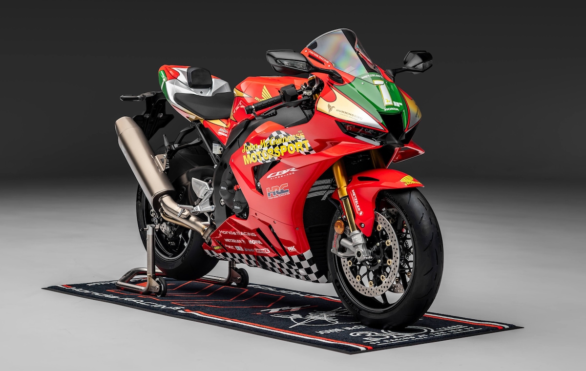 Ecco la Honda CBR1000RR-R speciale per celebrare John McGuinness