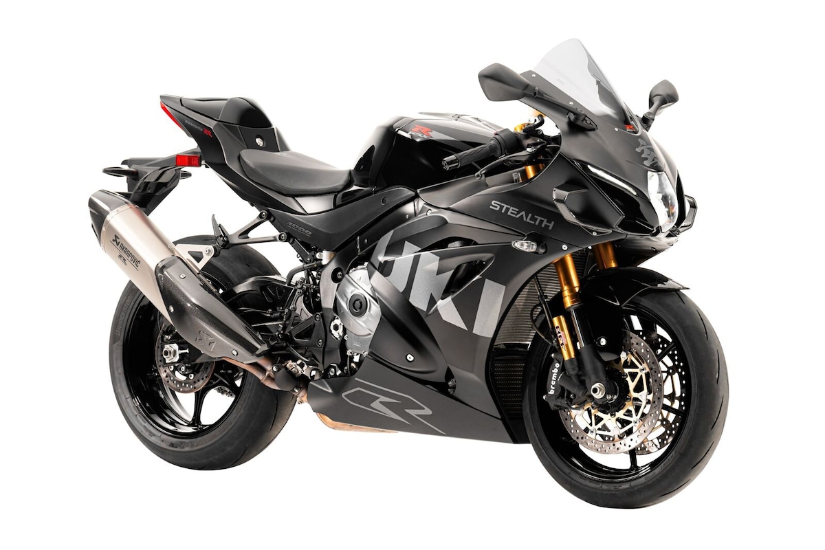 Suzuki GSX-R1000R Stealth: serie limitata in total black
