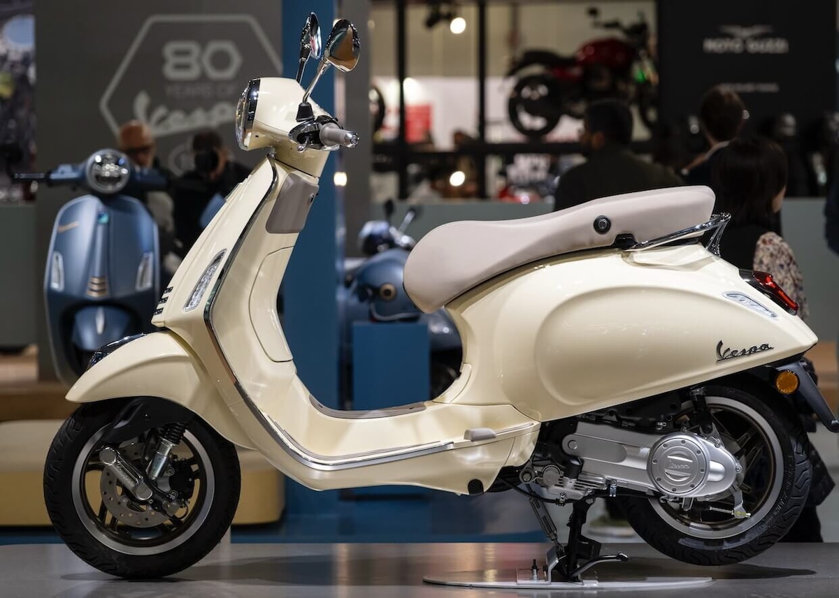 Vespa Primavera, la sua forma diventa un marchio europeo