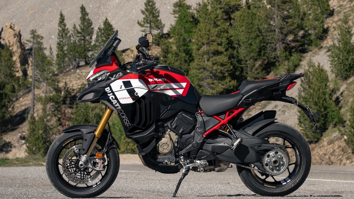 Multistrada V4 Pikes Peak 2027: anima da corsa