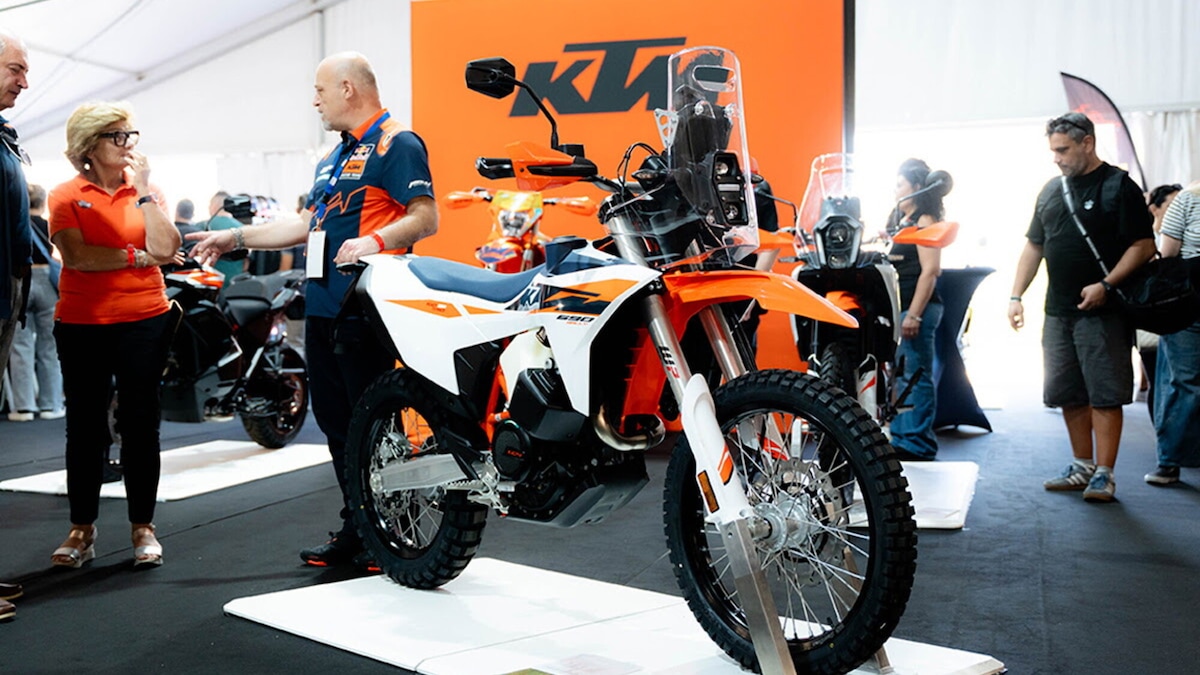 A Eternal City Moto Show 2026 la nuova KTM 690 Rally