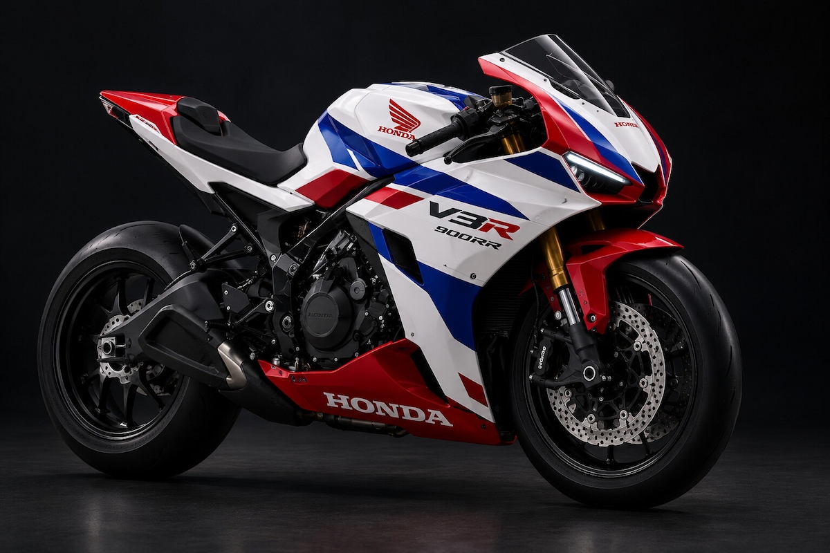 Honda V3R 900RR: 130 CV e motore aspirato per l'erede della CBR600RR?