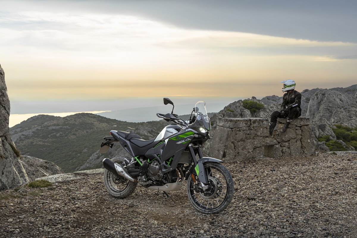 Nuova Kawasaki KLE650 2027: le foto