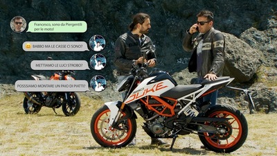 Motosprint The Test di Riccardo Piergentili: KTM Duke 125 e Duke 390