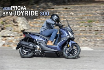 Prova Sym Joyride 300: uno scooter fuori dal coro VIDEO