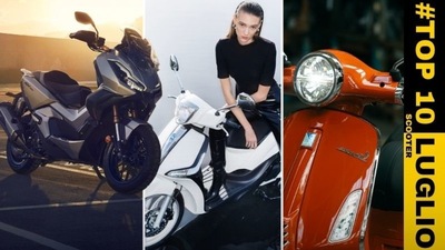Top 10 mercato: gli scooter più venduti di luglio