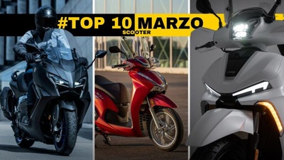 Top 10, gli scooter più venduti di marzo 2025