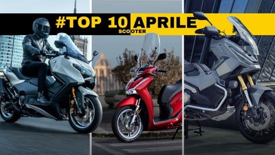 TOP 10, gli scooter più venduti di aprile 2025