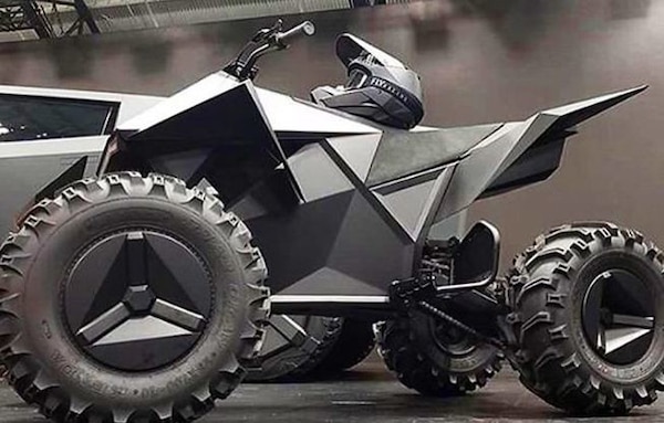 Tesla CyberQuad, l'ATV elettrico del futuro