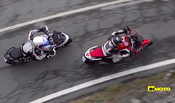 Video-sfida: Honda CRF1100L Africa Twin vs BMW R1250GS