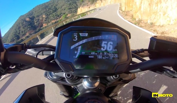 Video-test: Kawasaki Z900