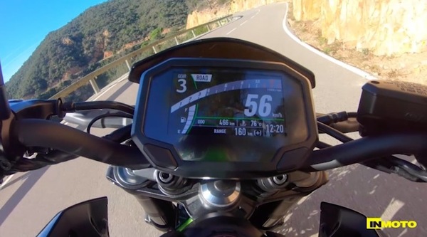 Video-test: Kawasaki Z900